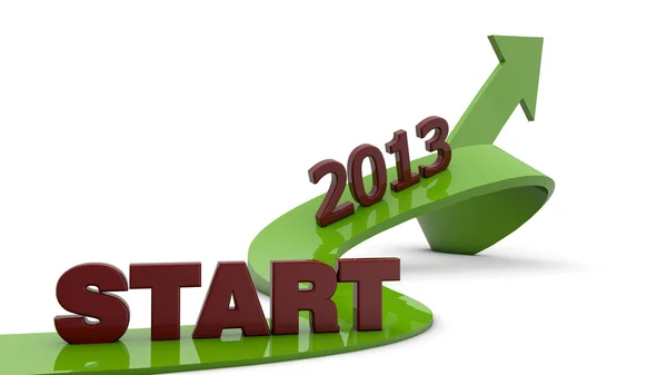 Start 2013 — Stockfoto