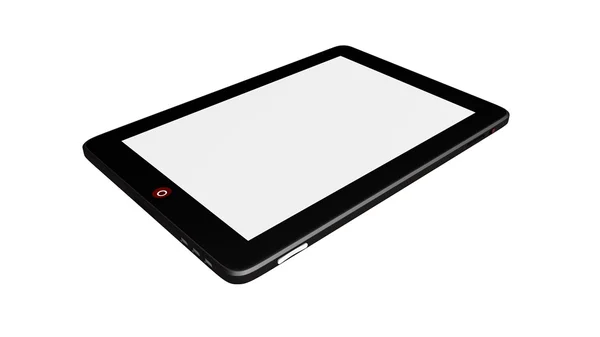 Tablet pc computer with blank screen — Stock Photo, Image