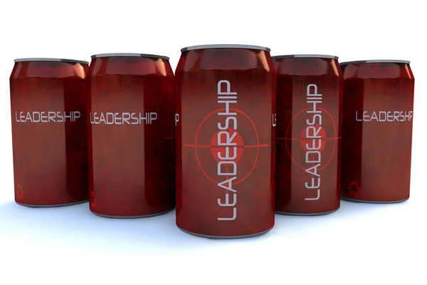 Ledarskap soda — Stockfoto