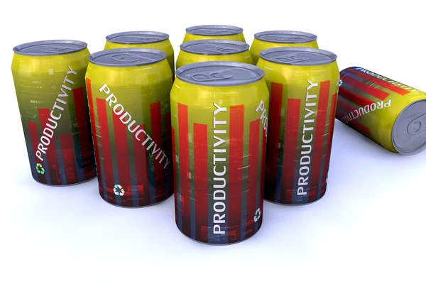 Productivity soda — Stock Photo, Image