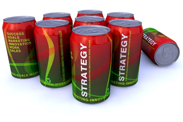 Strategy soda — Stock Photo, Image