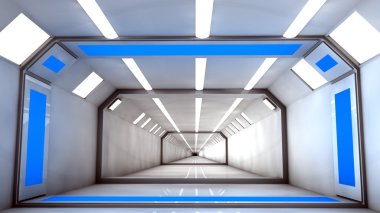 fütüristik koridor