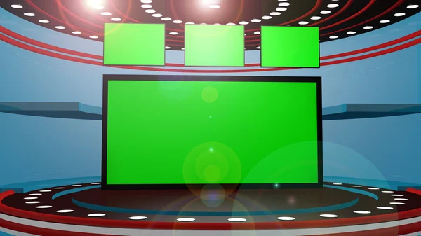 3d chroma key — Stock Photo, Image