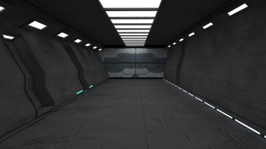 fütüristik koridor