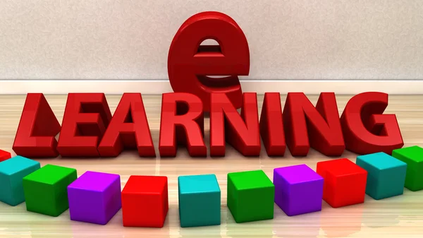 E-learning — Foto Stock