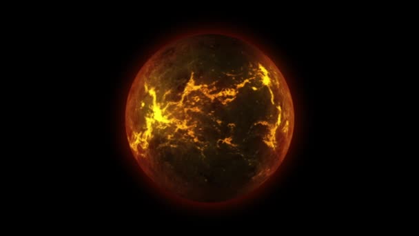 Planète lave 