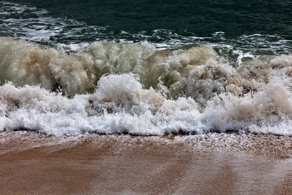 Vagues en bord de mer — Photo