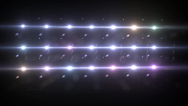 Luzes de disco — Vídeo de Stock