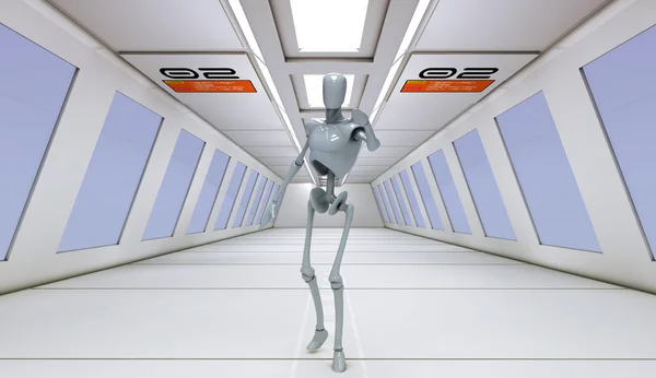 SciFi humanoid — Stock fotografie