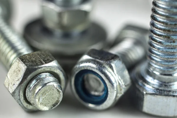 Screws and nuts — Stock Photo, Image