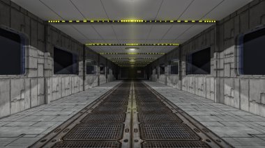 SciFi коридор