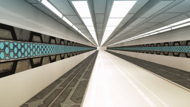 fütüristik koridor