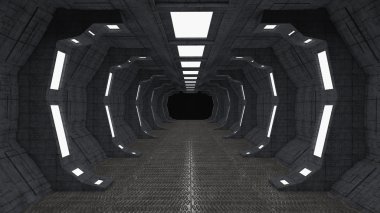 fütüristik koridor