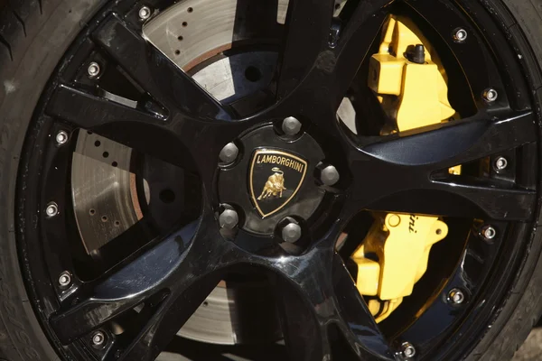 Hamulce Lamborghini — Zdjęcie stockowe