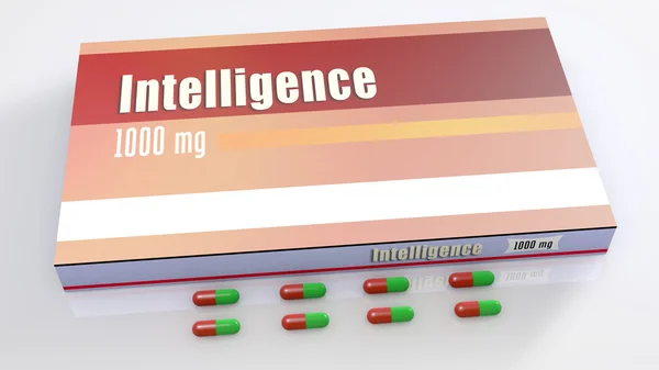 Medicamentos de inteligencia — Foto de Stock