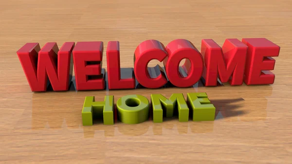 Bienvenido a casa — Foto de Stock