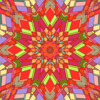 Renkli kalıpların yinelenen arkaplanı