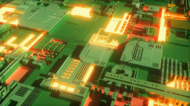 3 boyutlu görüntüleme. Soyut renkli arkaplan resimlemesi