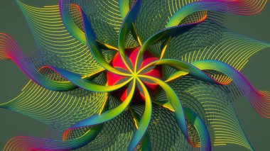 Renkli kalıpların yinelenen arkaplanı