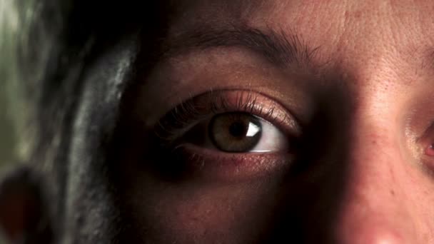 Macro dégoûtante pour les yeux 