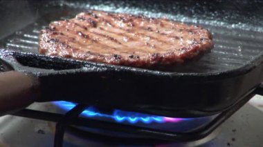 Hamburger gaz soba