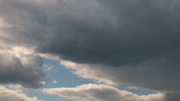 Clean and beautiful clouds time lapse — 비디오