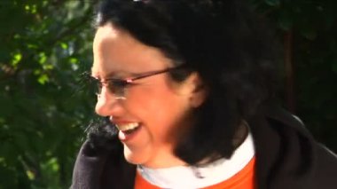 gülümseyen kadın kıdemli