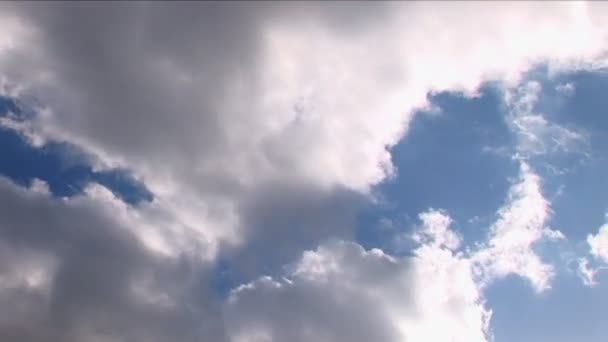 Schoon en mooi wolken time-lapse — Stockvideo