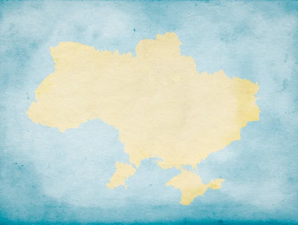 Krieg Der Ukraine Karte Der Ukraine Auf Altem Grunge Hintergrund — Stockfoto