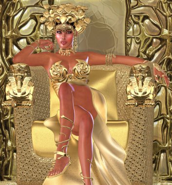 The Snake Queen clipart