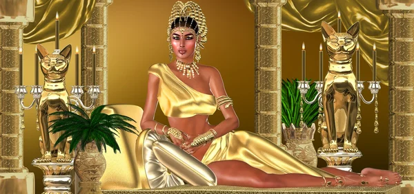 De Romeinse keizerin — Stockfoto