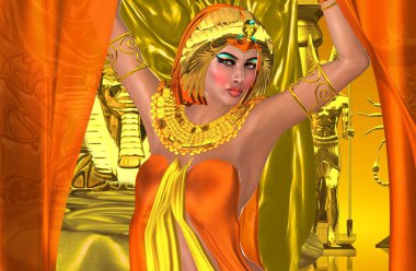 Turuncu perdeler, yakın çekim