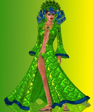 Tavus kuşu Kraliçe tam sürüm