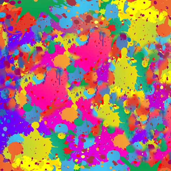 Abstract background resembling wet splattered paint pattern in the colors of art. — Stock Photo, Image