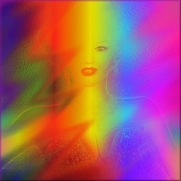 Gökkuşağı rengi arka plan