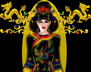The Four Beauties of China.  The most beautiful women of Chinese History and Mythology are brought to life through our exclusive digital art style.  They embody Art, Fashion and Beauty!