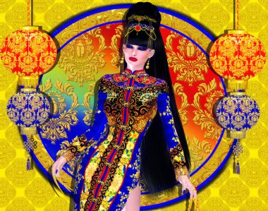 The Four Beauties of China.  The most beautiful women of Chinese History and Mythology are brought to life through our exclusive digital art style.  They embody Art, Fashion and Beauty!