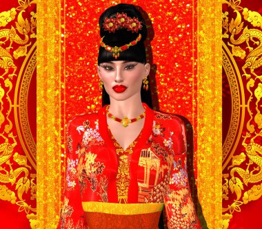 The Four Beauties of China.  The most beautiful women of Chinese History and Mythology are brought to life through our exclusive digital art style.  They embody Art, Fashion and Beauty!