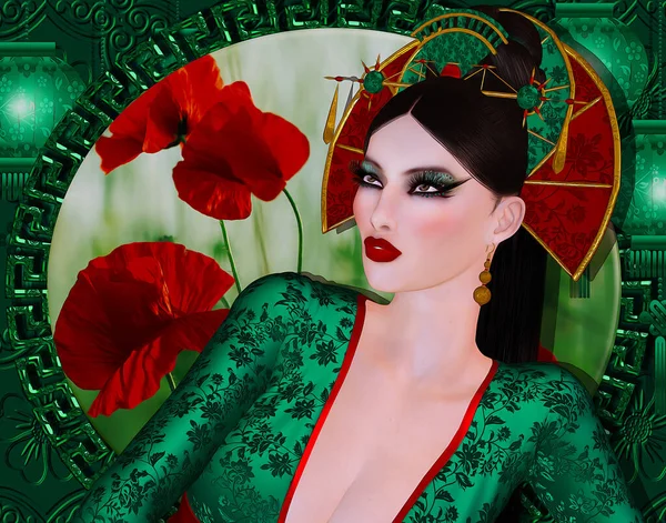 The Four Beauties of China.  The most beautiful women of Chinese History and Mythology are brought to life through our exclusive digital art style.  They embody Art, Fashion and Beauty!