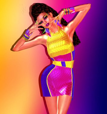 Nightlife, clubbing and dance artwork for party and music themed projects. Put our high energy, eye grabbing, custom digital art to work for you.