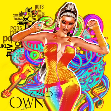 Nightlife, clubbing and dance artwork for party and music themed projects. Put our high energy, eye grabbing, custom digital art to work for you.