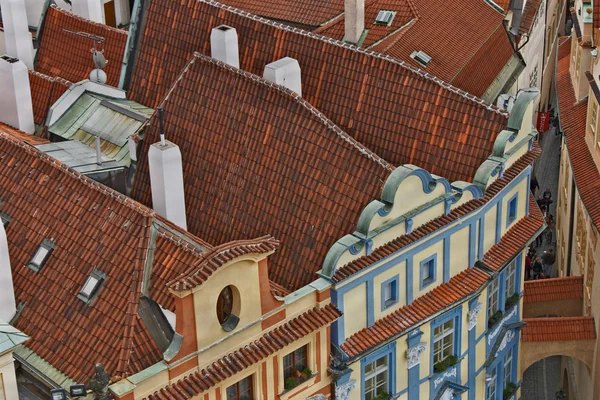 çatılar Prag