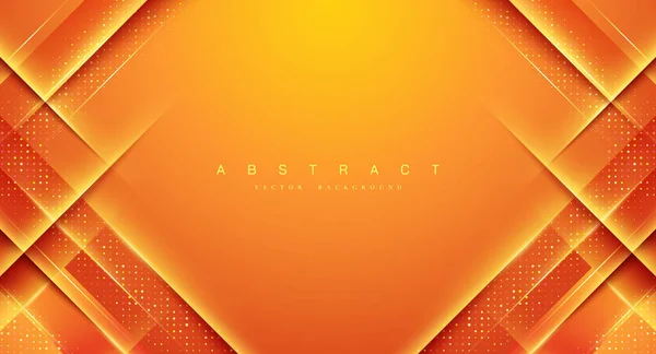 Abstrakte Trendige Orange Hintergrund Moderner Hintergrund Mit Markanten Texturlinien Und — Stockvektor
