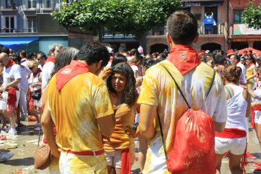 San fermin, gençlik castle Square