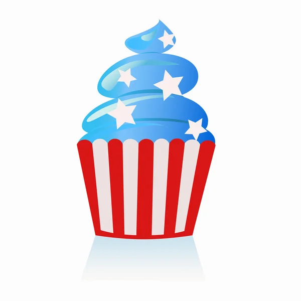 Cupcake usa — Stockvektor