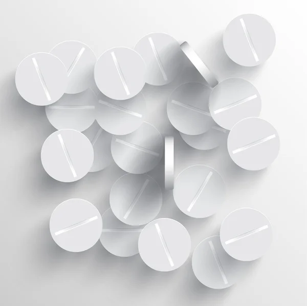 Pilules médicales — Image vectorielle