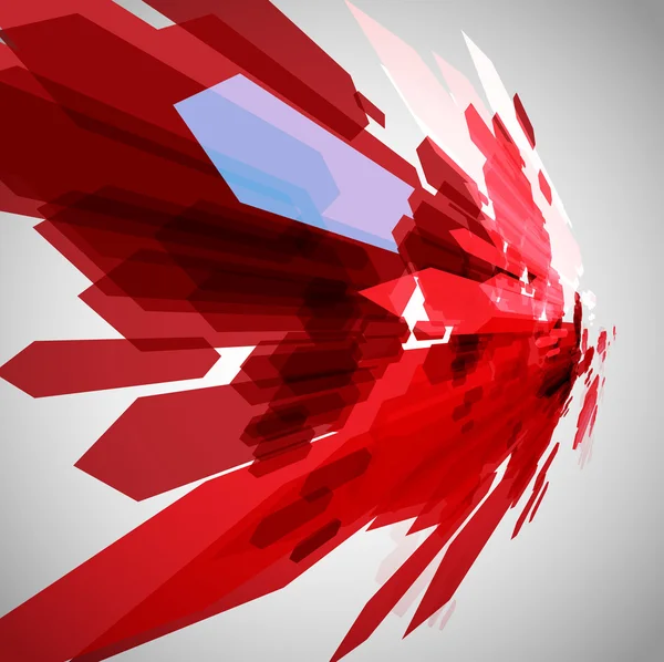 Flèches rouges Contexte — Image vectorielle