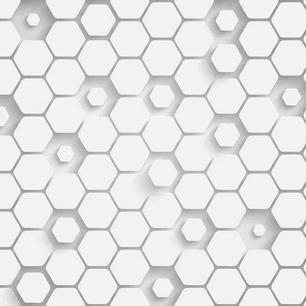 Papier hexagone fond — Image vectorielle