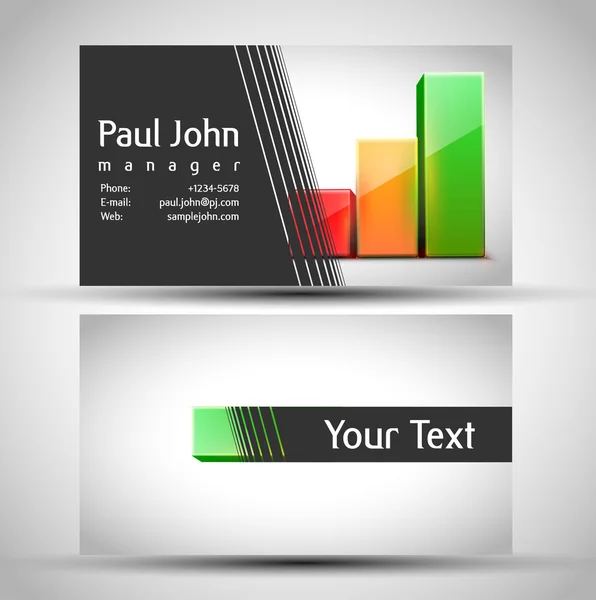 Business card — Stock Vector