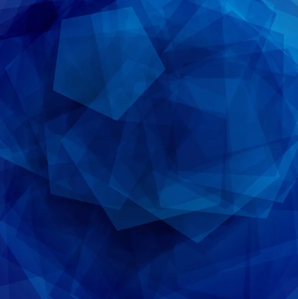 Ilustración azul abstracta — Vector de stock